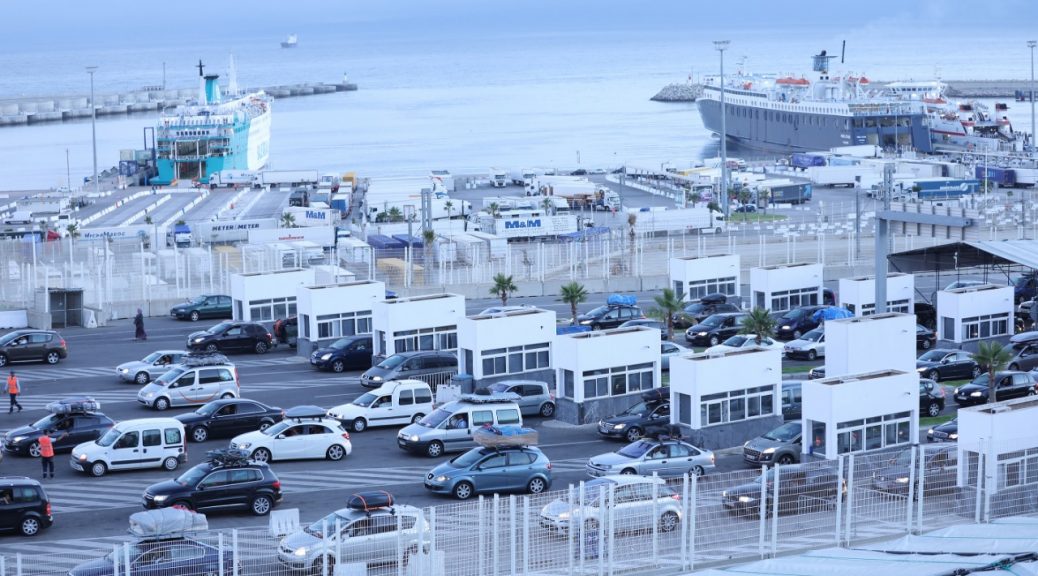 61 197 Passagers en entrée au Maroc par le port Tanger Med durant le week-end allant du 03 au 04 Août